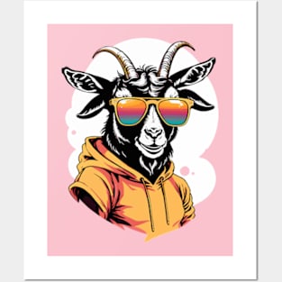 I'm a stylish goat Posters and Art